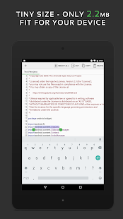 QuickEdit Text Editor Pro Schermata