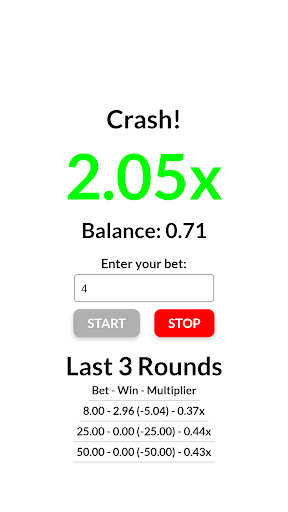 Crash! Multiply & Win Screen 3