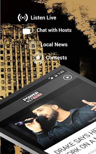 Screenshot of 93.7 WBLK