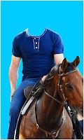 screenshot of Horse With Man Photo Suit HD