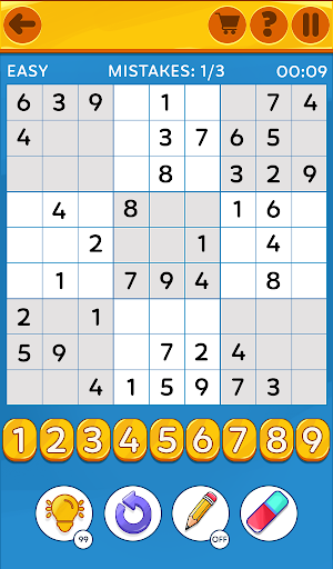 Android application Sudoku Puzzle - Number Match screenshort