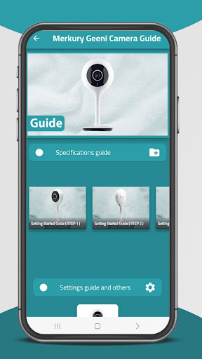 Android application Merkury Geeni Camera Guide screenshort