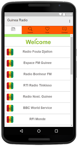 Guinea All Radio, Music & News Screen 3