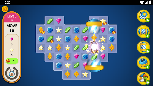 Android application Jewel Match Puzzle screenshort