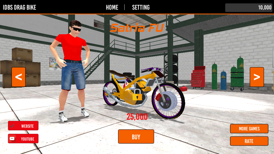 free download IDBS Drag Bike Simulator Mod APK