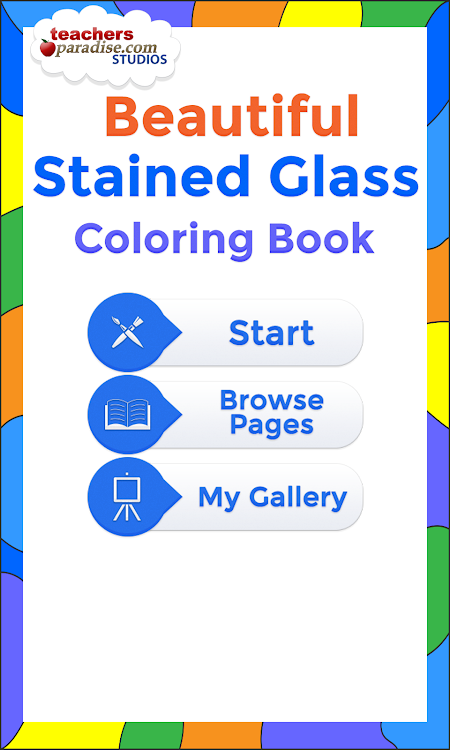 Stained Glass Coloring Book - 3 - (Android)