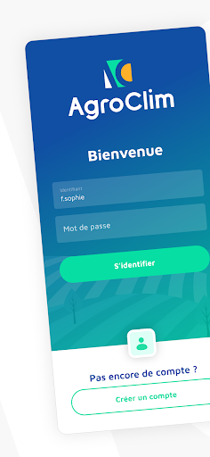Android application AgroClim screenshort