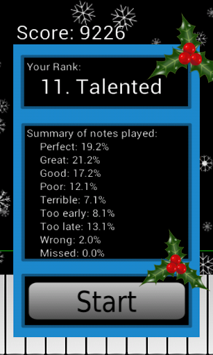 Christmas Piano Screen 2