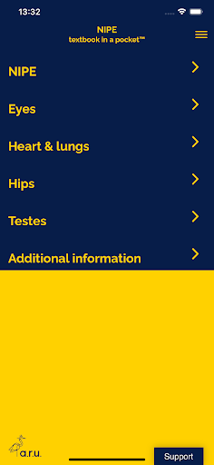 Android application NIPE - textbook in a pocket™ screenshort