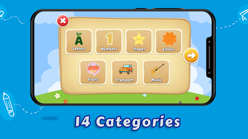 Android application Flash Cards for Little Minds screenshort