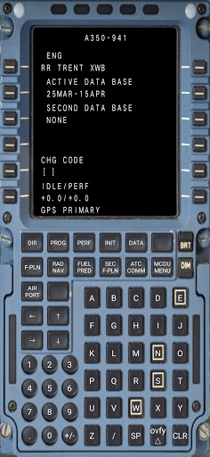 X-CDU Screen 3