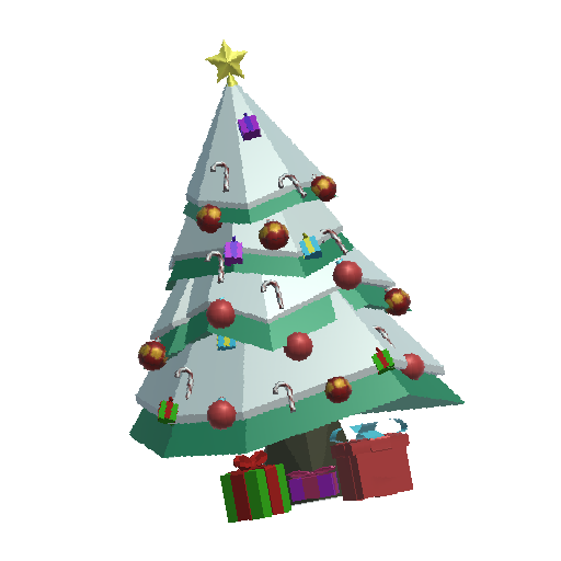 Decorate Christmas Tree 3D logo