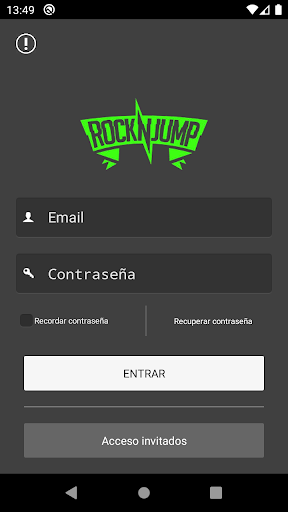 Android application Rock And Jump screenshort