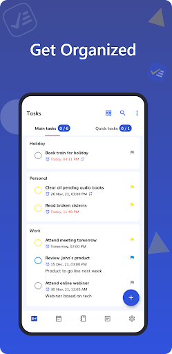 Android application Tasks: To-Do List, Diary, Note screenshort