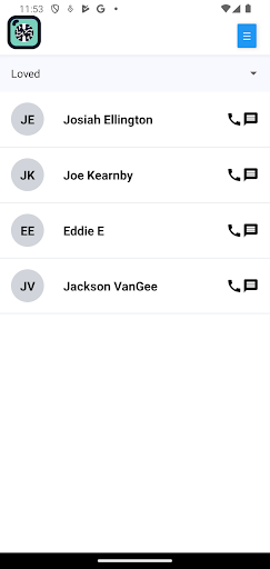 Social Brain Contacts Screen 3