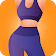 Female Workout At Home icon