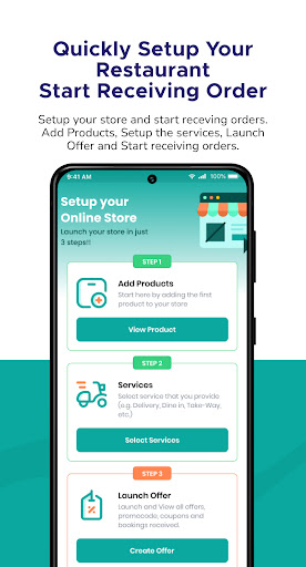 FoodChow Restaurant Manager Screen 2