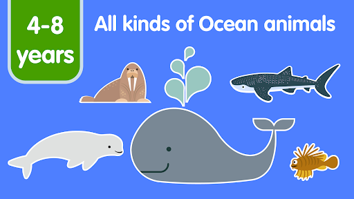 Learn Ocean Animals for kids Screen 2