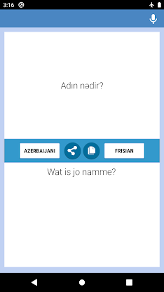 Azerbeidzjan-Fryske Oersetter screenshot 1