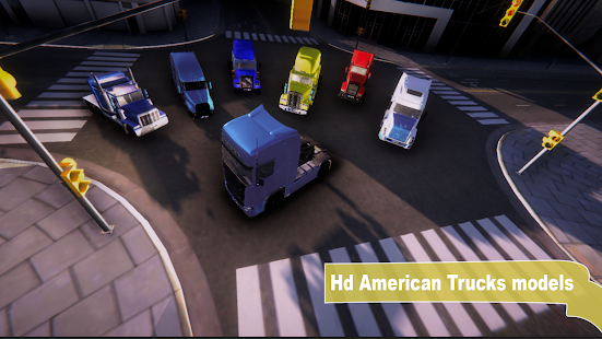 USA International Heavy Truck Transport Simulation v1.2 APK + Mod  for Android