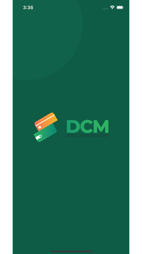 Android application DCM - debit & credit manager screenshort