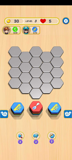 Hexa Sort Merge & Build Puzzle ekran görüntüsü
