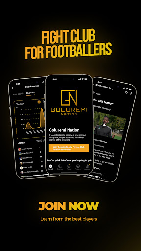 Android application Goluremi Nation Football screenshort