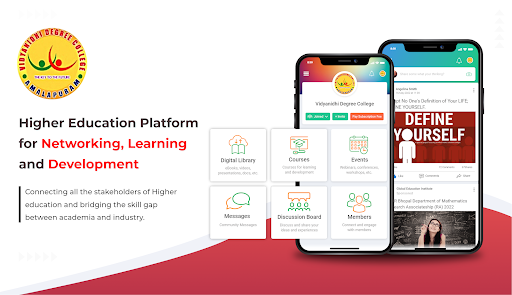 Android application Vidyanidhi Degree College screenshort