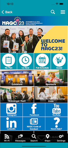 NAGC Meetings Screen 3