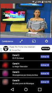 Nica Tv – IPTV Nicaragua – Televisión Digital Screenshot