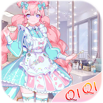 Qiqi Magic House: Drss Up Game