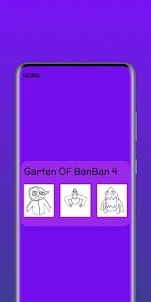 Garden Of banban 4 Coloring