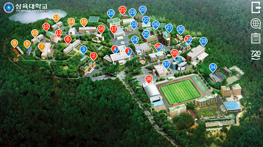Android application Sahmyook University AR Tour screenshort