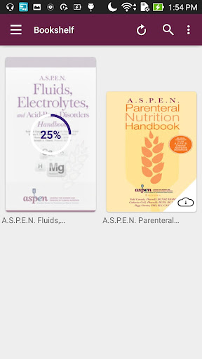 ASPEN eBooks Screen 2