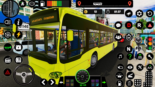 Bus Coach Bus Simulator Game