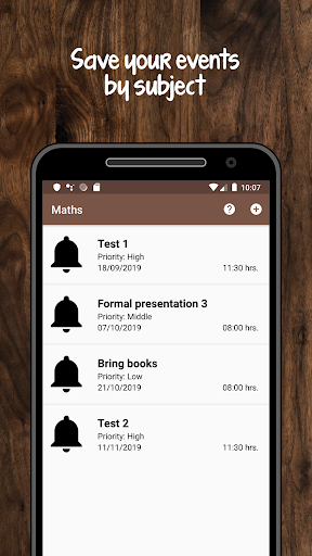 Class Schedule Screenshot 4 - AppWisp.com