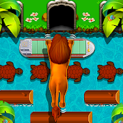 Lion Racing Fever Simulator : Cross the River