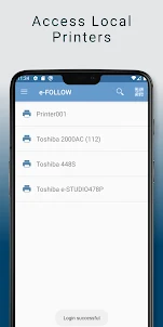 e-FOLLOW for Toshiba