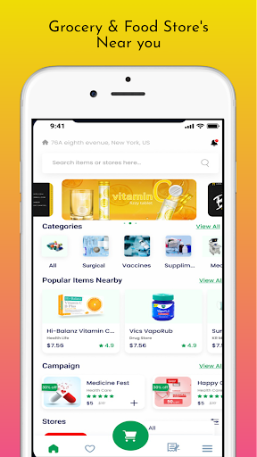 Go4best - Online Delivery App Screen 2