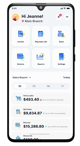 Payments Manager+ Screen 3