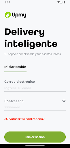 Android application Dashboard screenshort