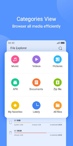 SmartFile Manager Screen 2