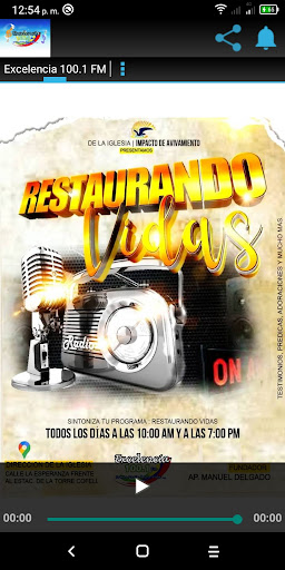 Radio Excelencia 100.1 Screen 3