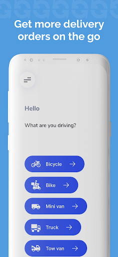 Android application Gomova Driver: Deliver &Earn screenshort