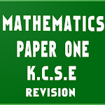 Cover Image of डाउनलोड Mathematics paper one revision 1.0 APK