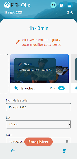 Android application FISHOLA screenshort