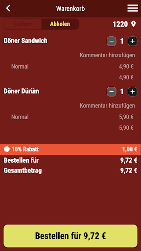 Baba Kebap Pizza Screen 2