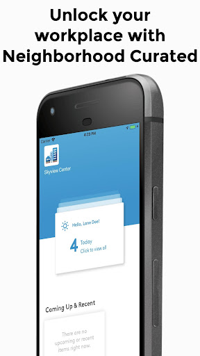 Android application Neighborhood Curated by Collie screenshort