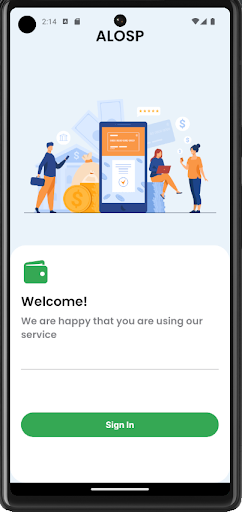 Android application Alosp screenshort