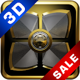 Next Launcher Theme 3d Gold Diamond icon